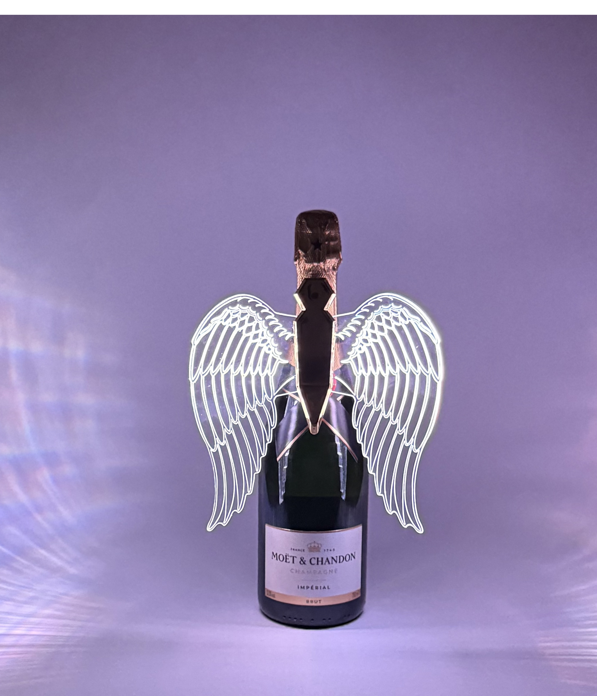 LED Bottle Wings - Angel