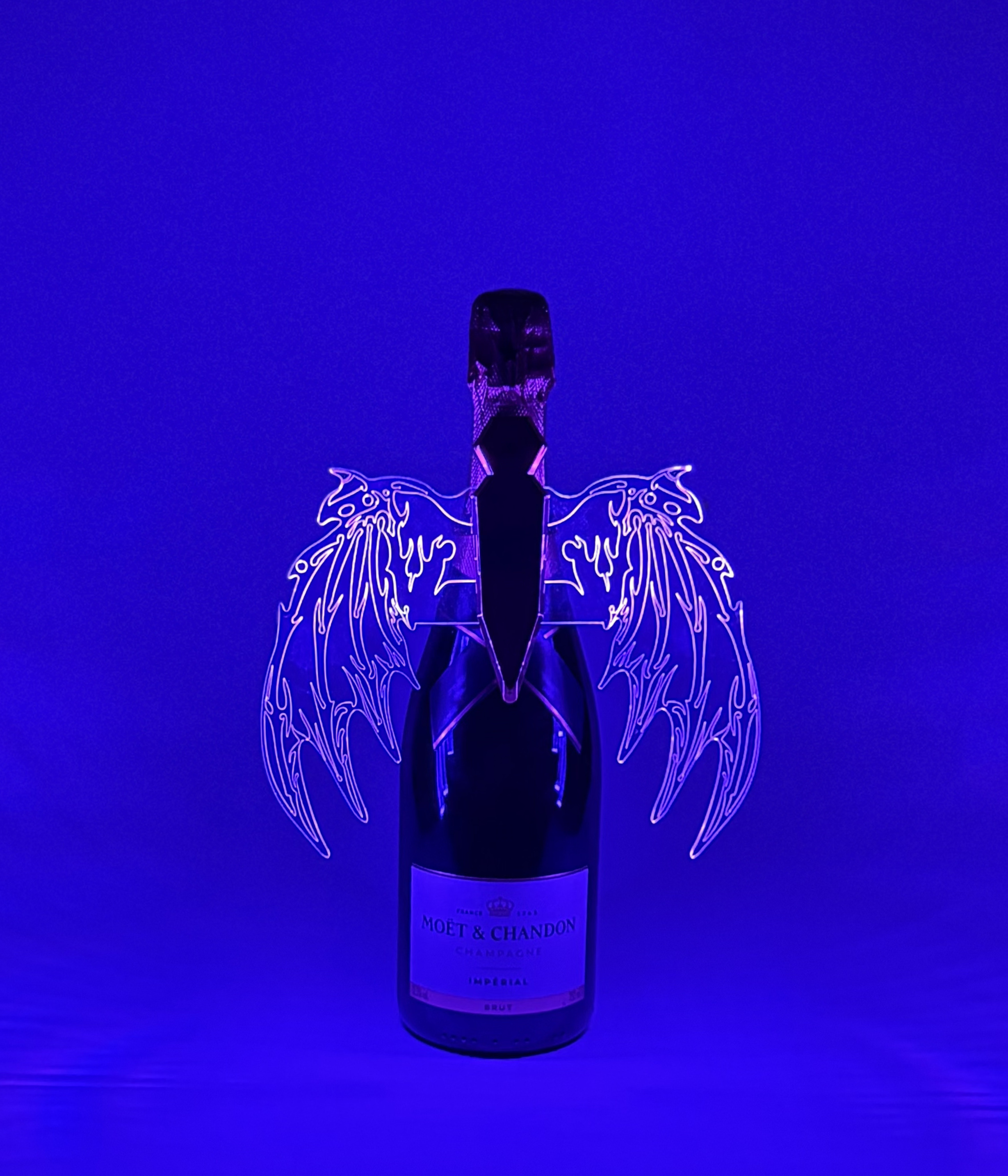 LED Bottle Wings - Demon