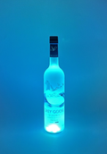 LED Untersetzer Haftend Baby Blue