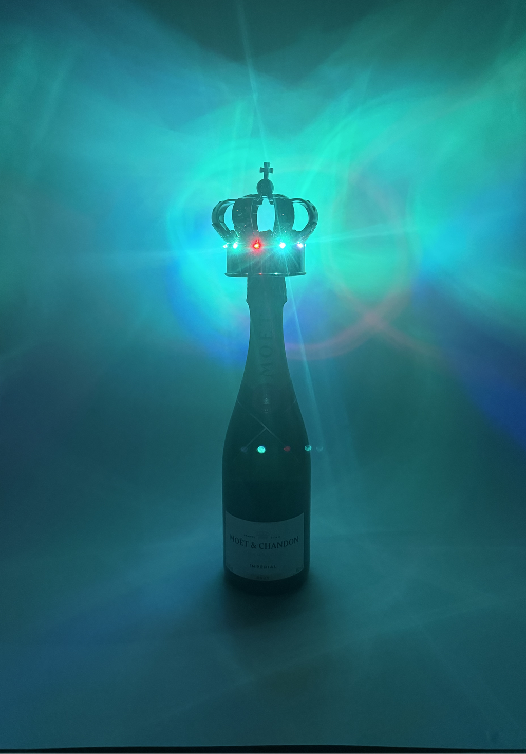 LED Bottle Crown Multicolor