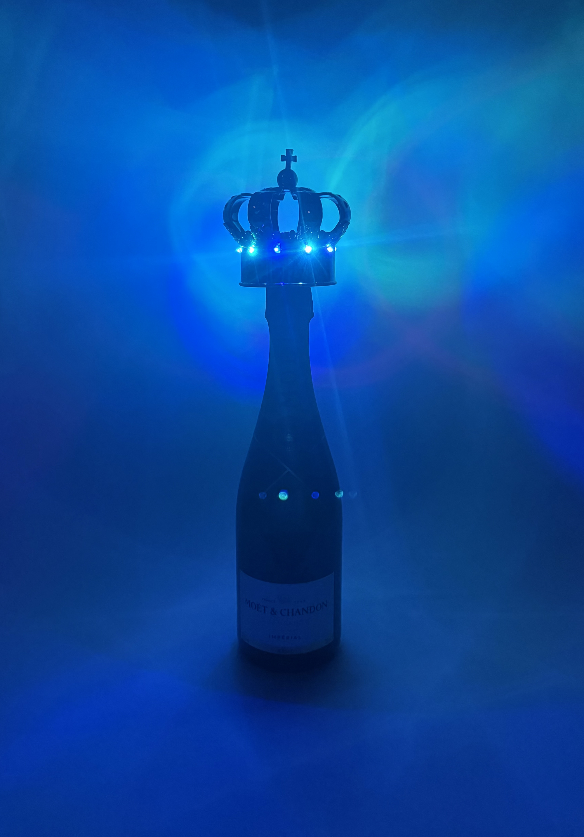 LED Bottle Crown Multicolor