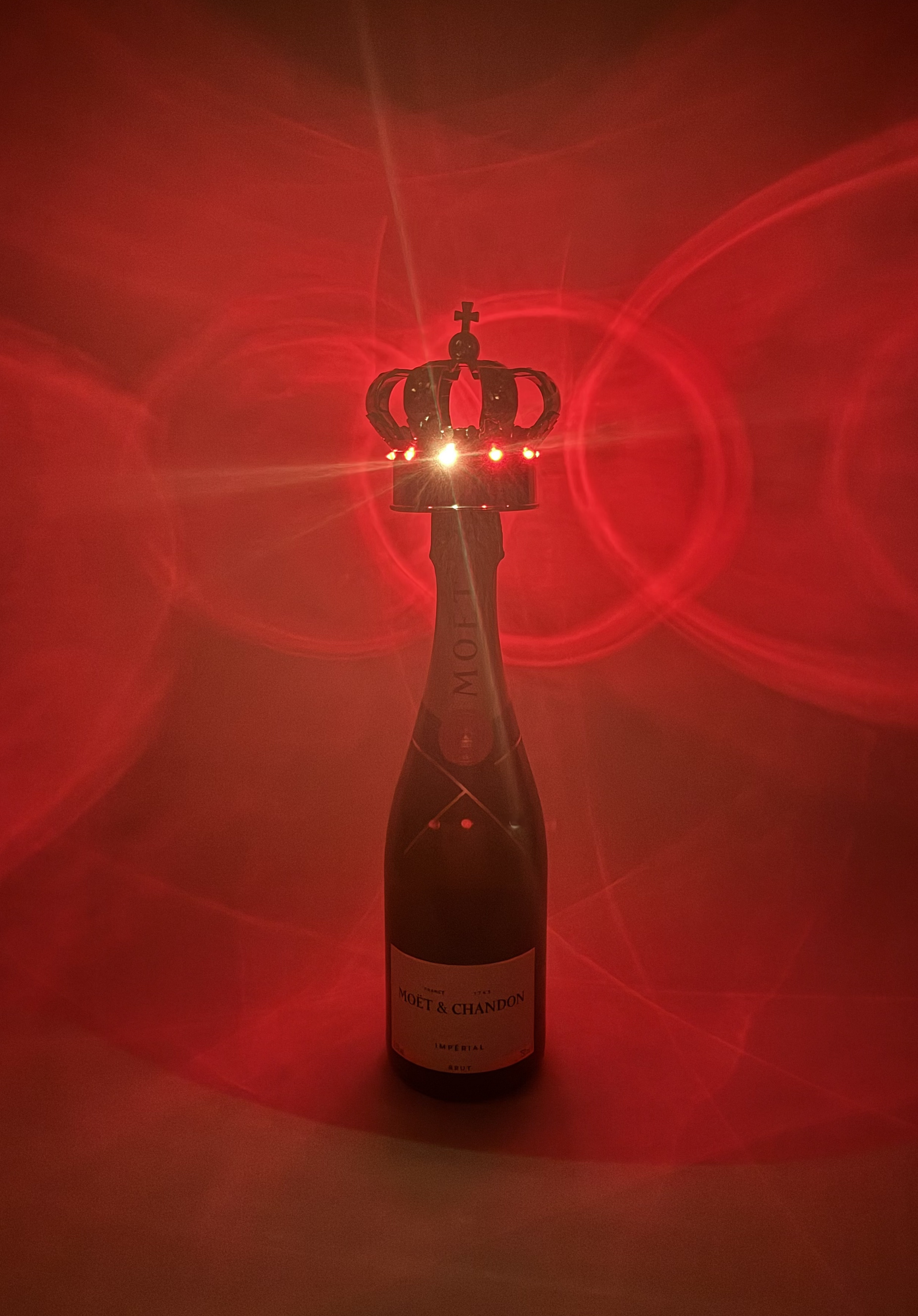 LED Bottle Crown Multicolor