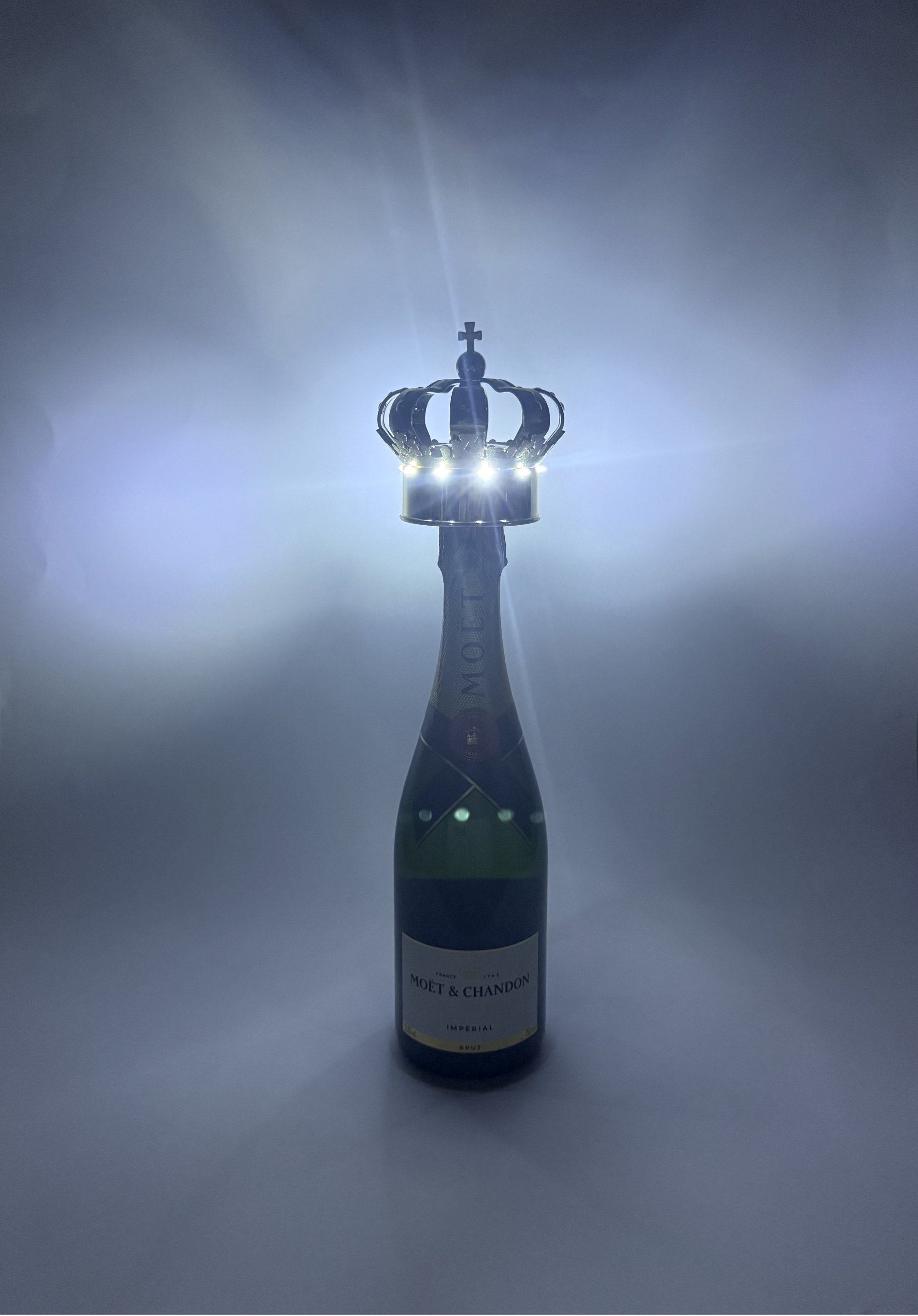 LED Bottle Crown White