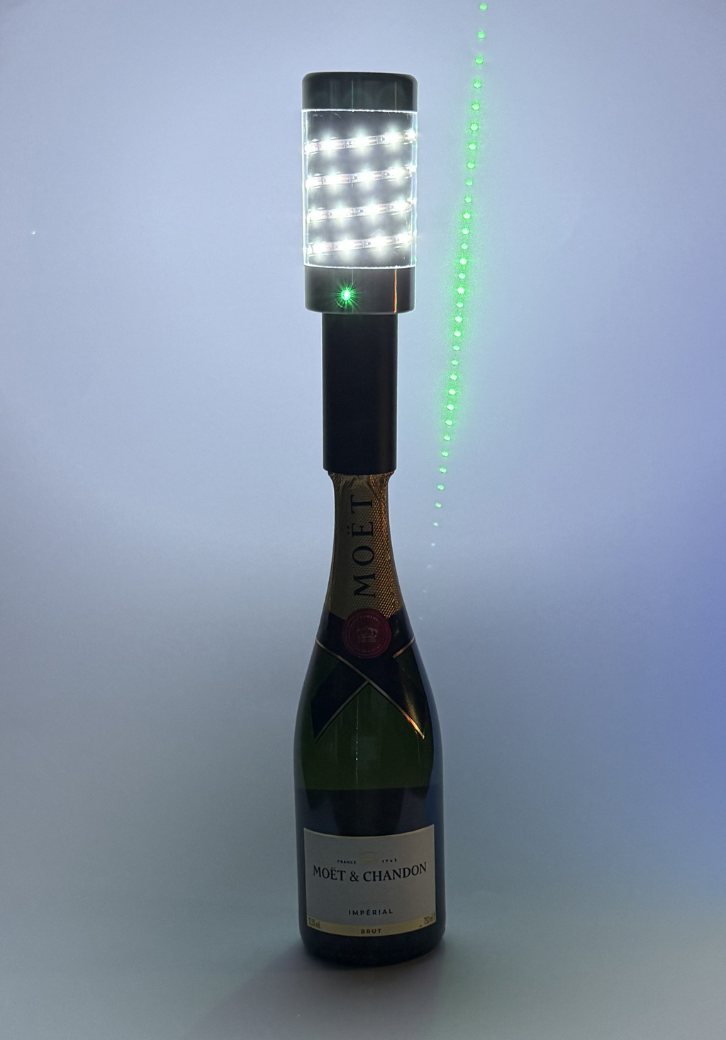 Bouchon de bouteille laser LED
