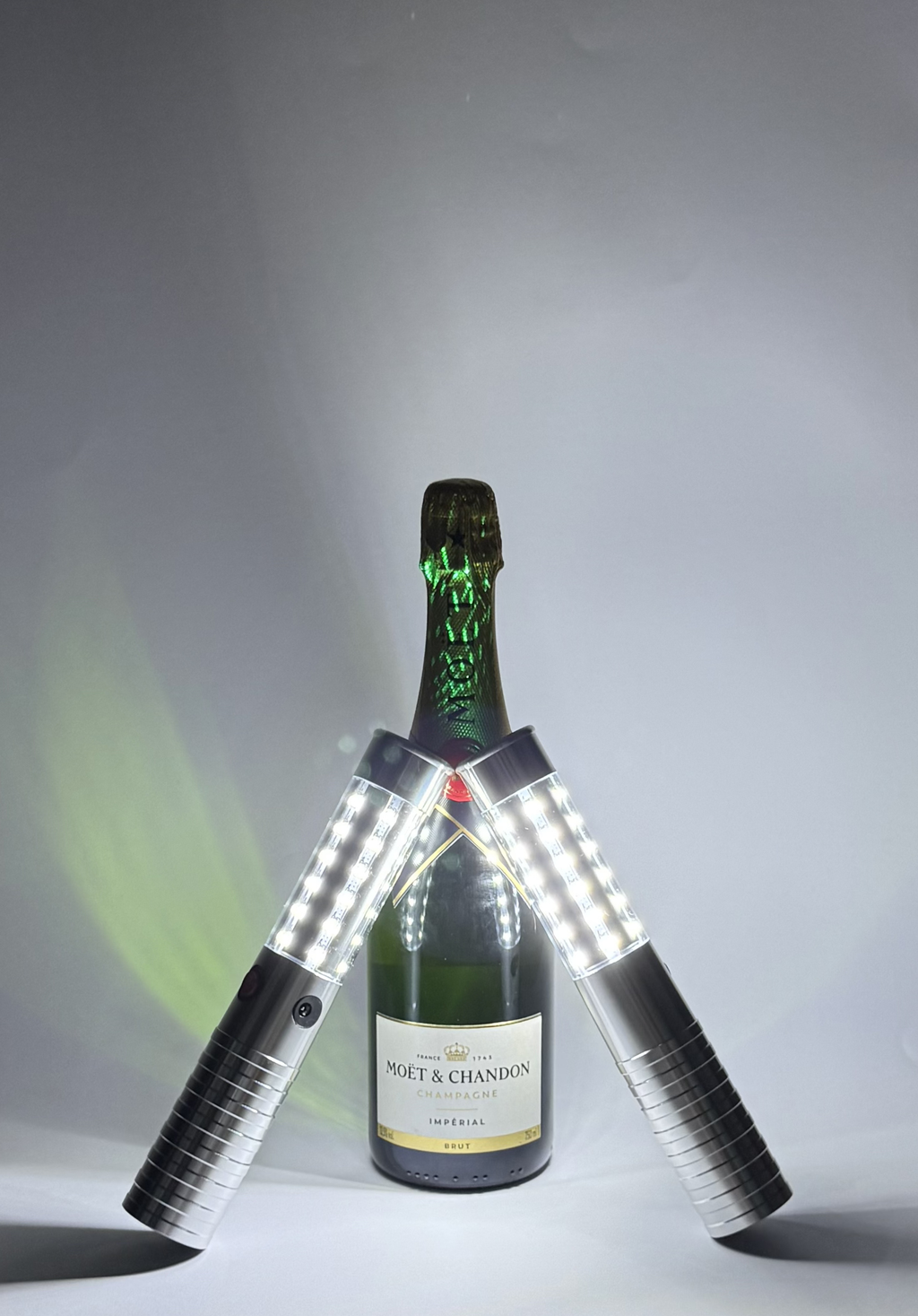 Bouchon de bouteille vertical à laser LED 