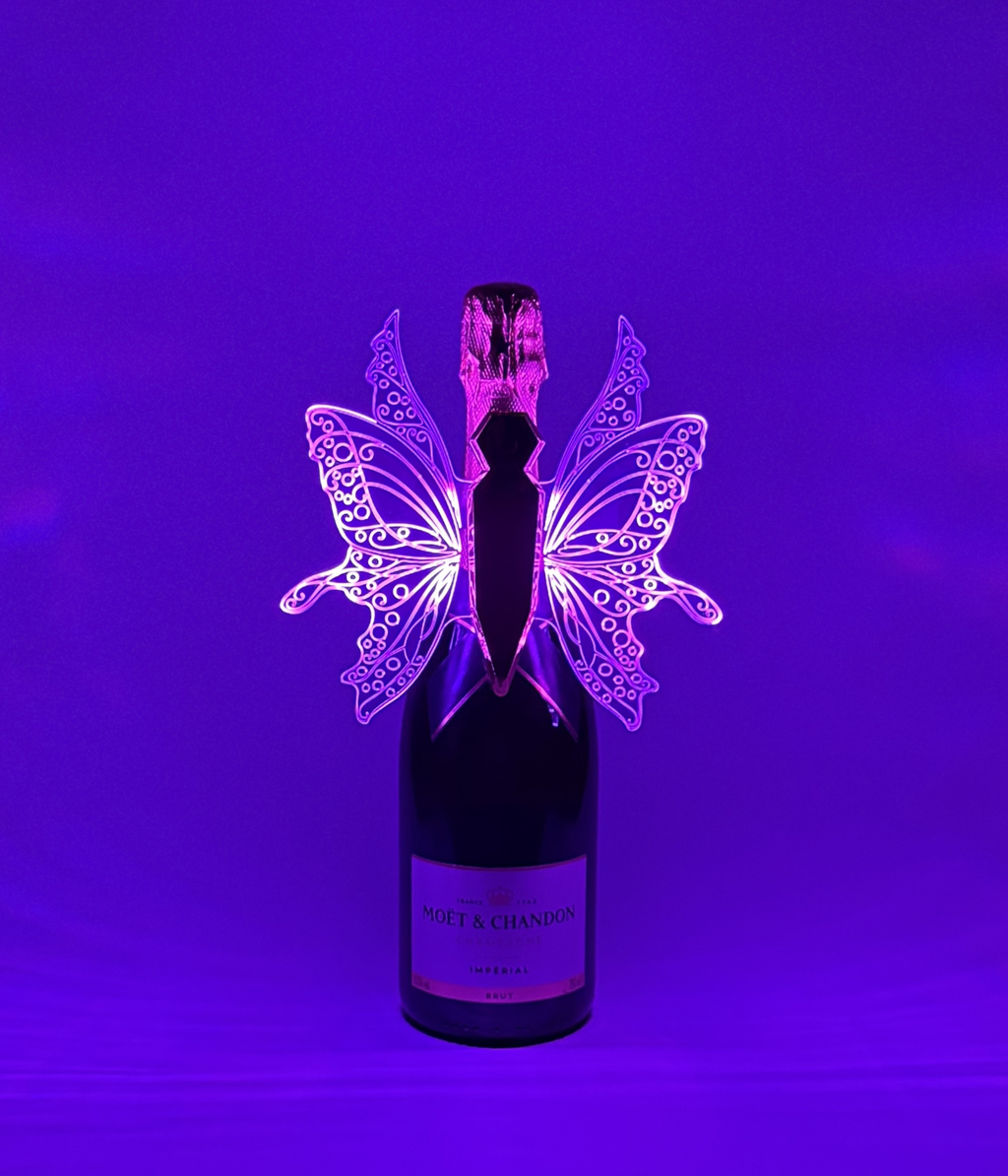 LED Bottle Wings - Papillon
