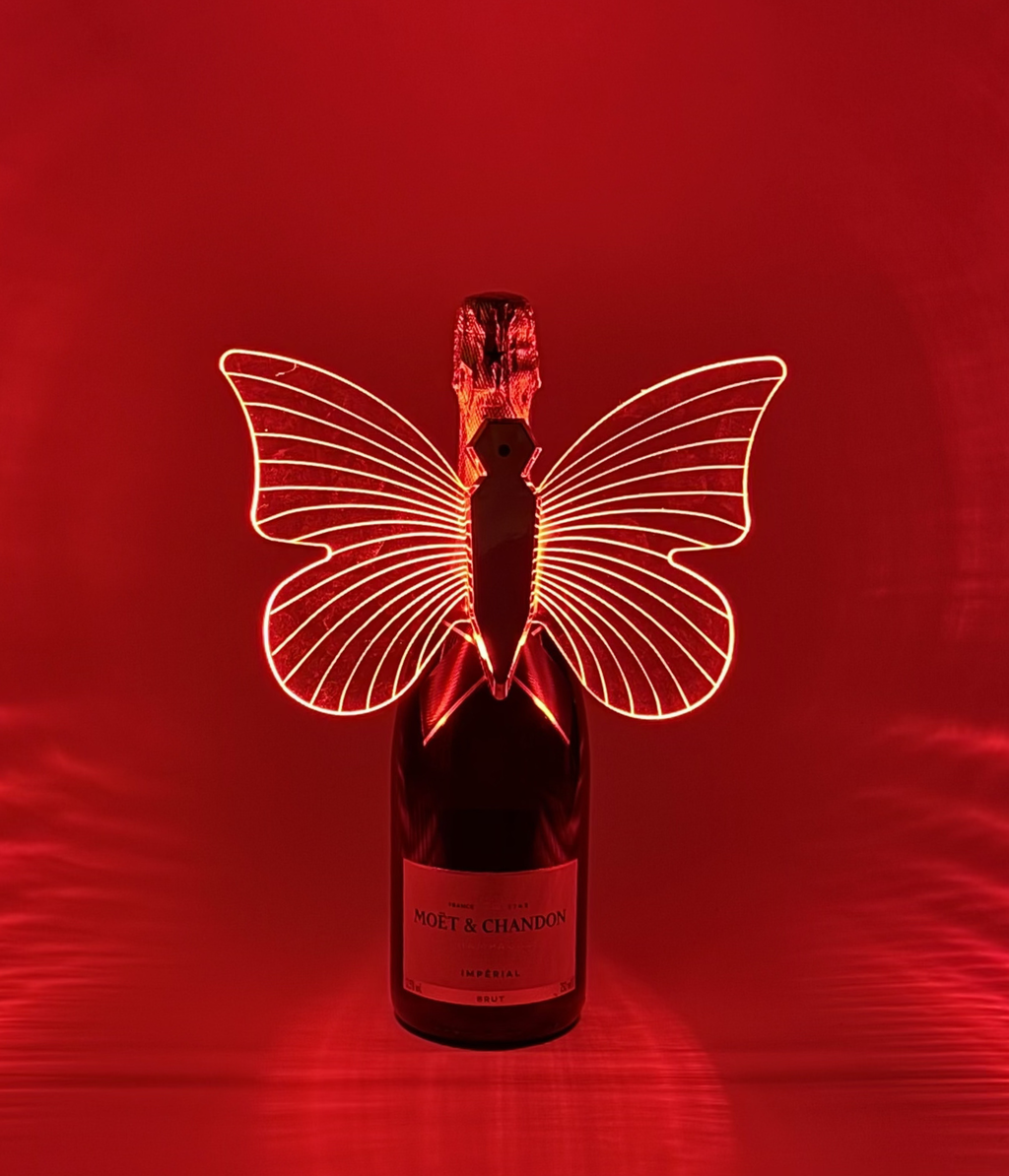 LED Bottle Wings - Butterfly
