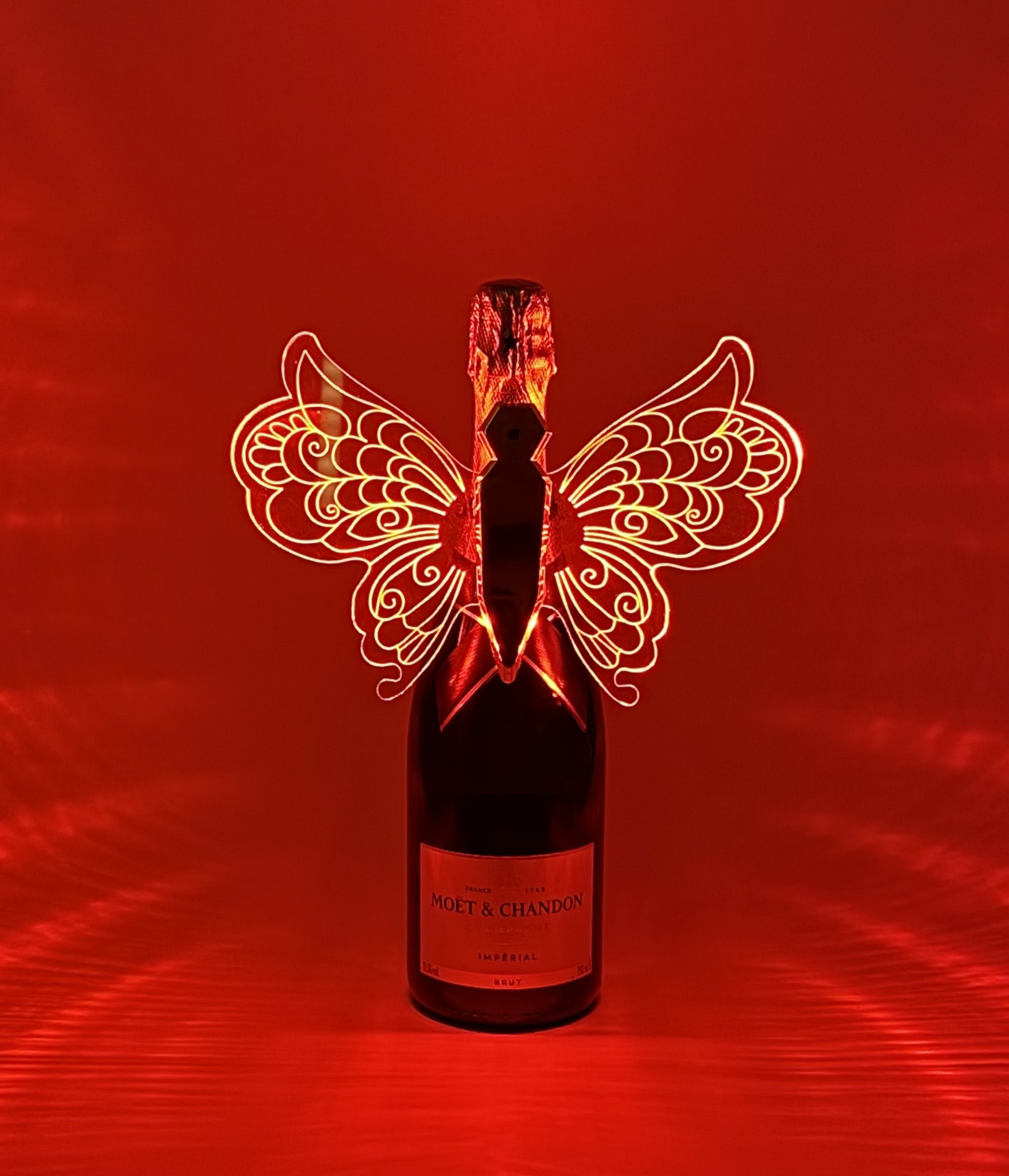 LED Bottle Wings - Farfalla