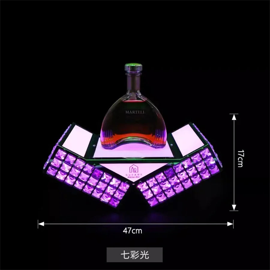 LED Crystal Flaschen Display