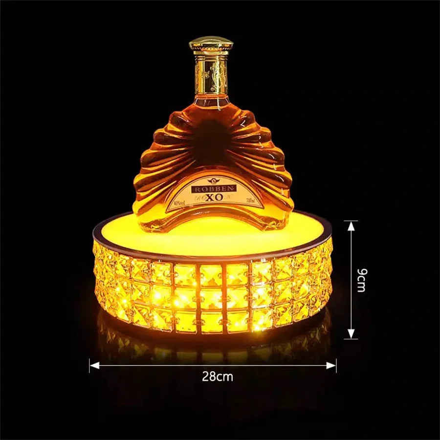 LED Crystal Flaschen Display