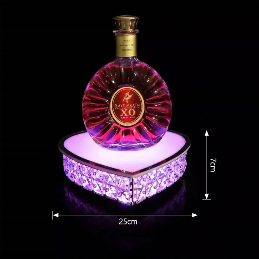 LED Crystal Flaschen Display