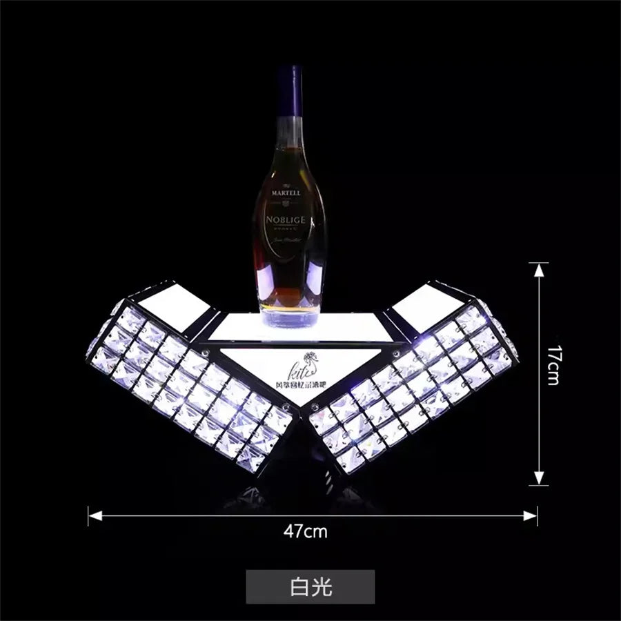 LED Crystal Flaschen Display