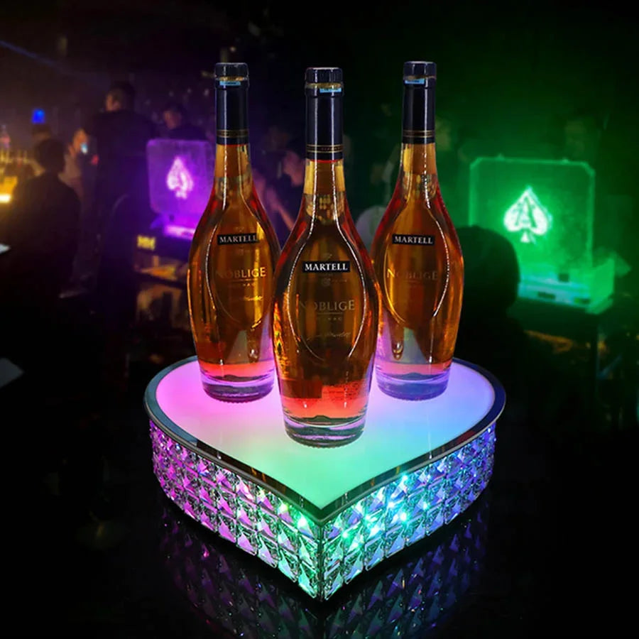 LED Crystal Flaschen Display