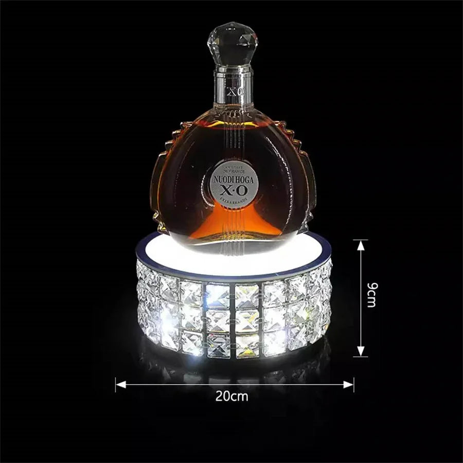 LED Crystal Flaschen Display