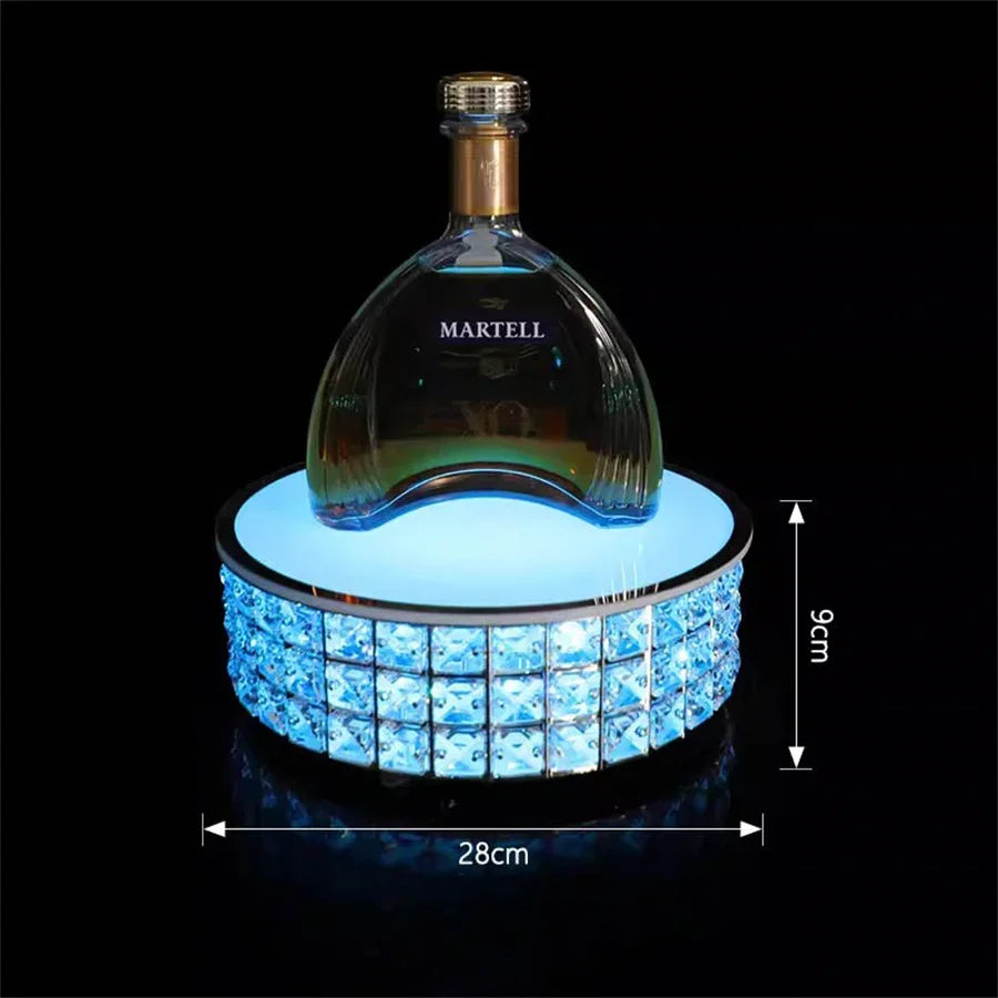 LED Crystal Flaschen Display