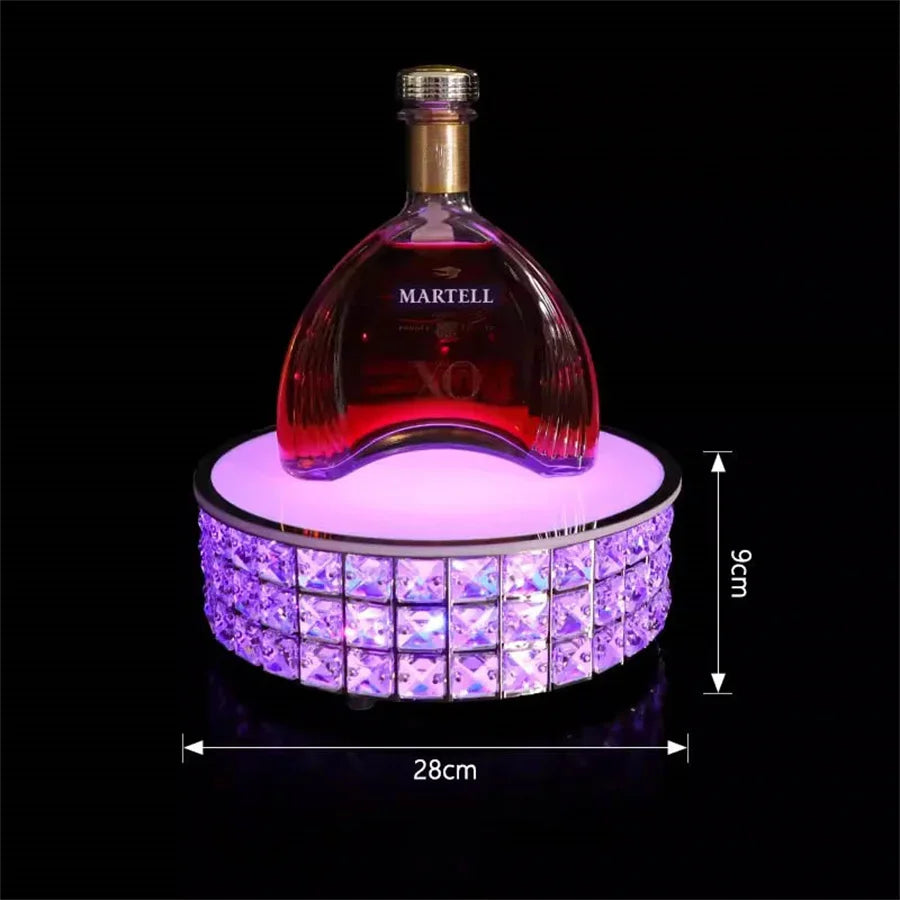 LED Crystal Flaschen Display
