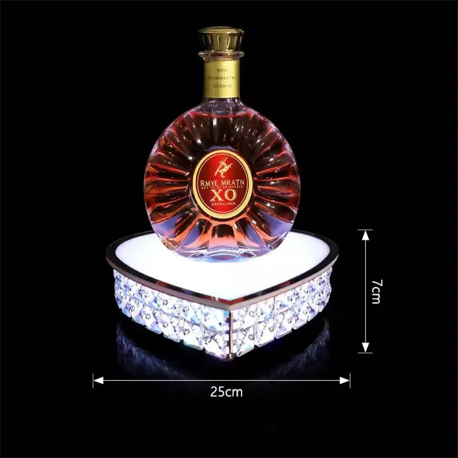 LED Crystal Flaschen Display