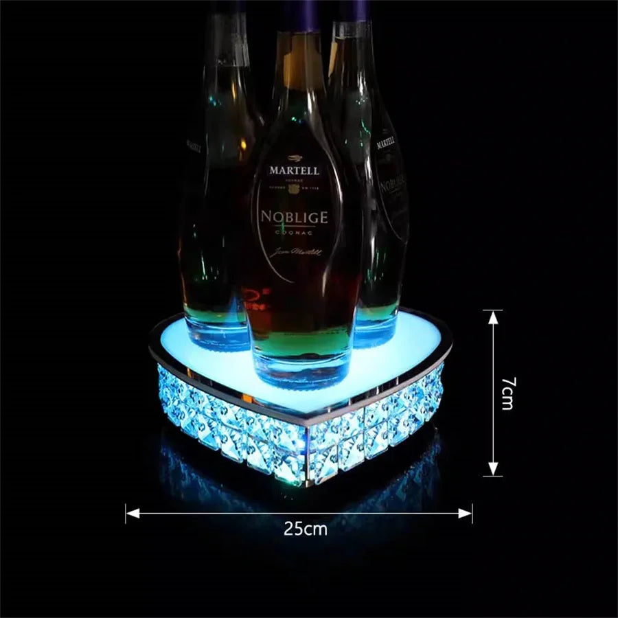 LED Crystal Flaschen Display