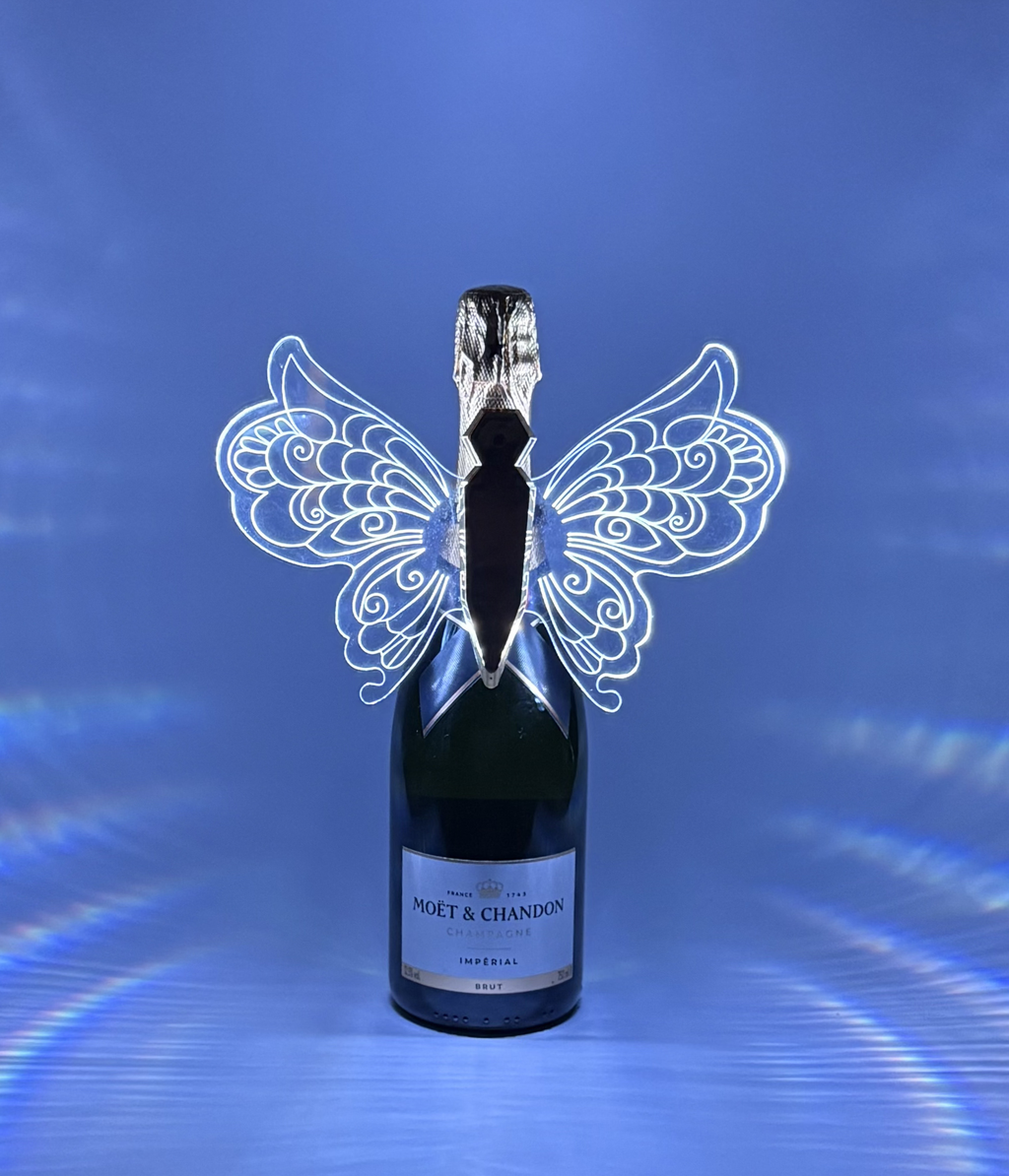 LED Bottle Wings - Farfalla