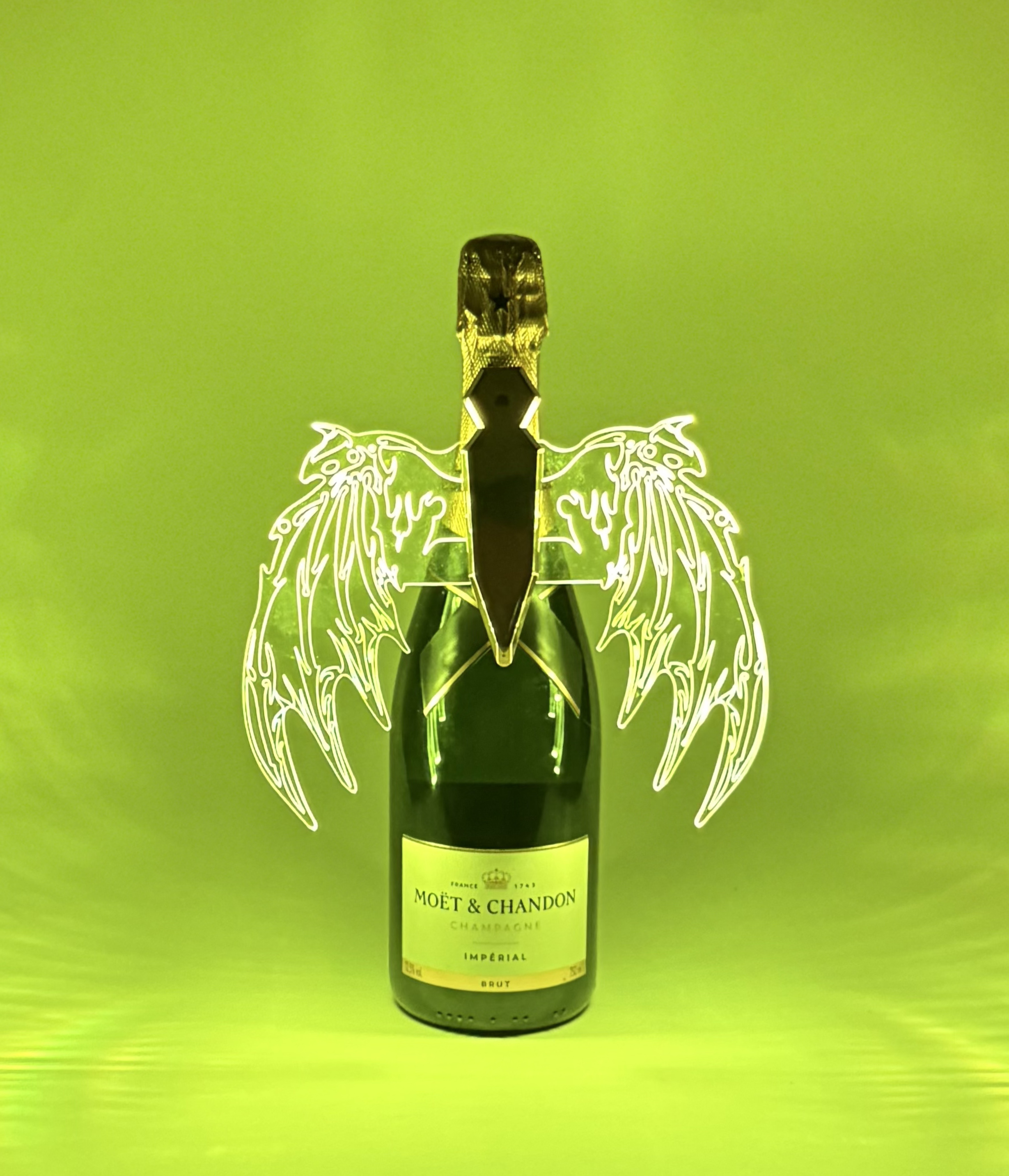 LED Bottle Wings - Demon